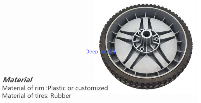 Custom Wheels for Wheelchair Plastic Molding 11