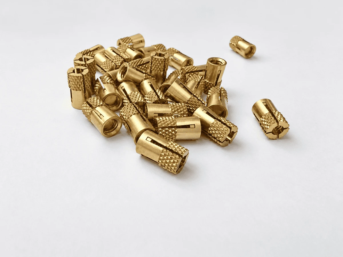 CNC turned brass inserts CNC turned brass inserts